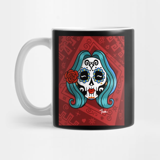 Nesshead Sugar Skull 00 by NESSHEAD